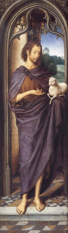 Hans Memling Saint John the Baptist Sweden oil painting art